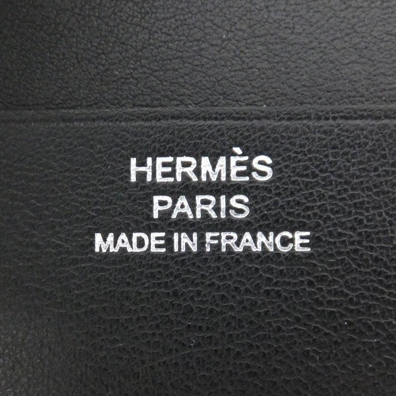 Hermes Mulchipuri Cade Case Black Swift Leather Y Engraved 2020