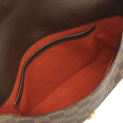 Louis Vuitton Shoulder Bag Musette Tango Damier Canvas Damier Ebene Gold