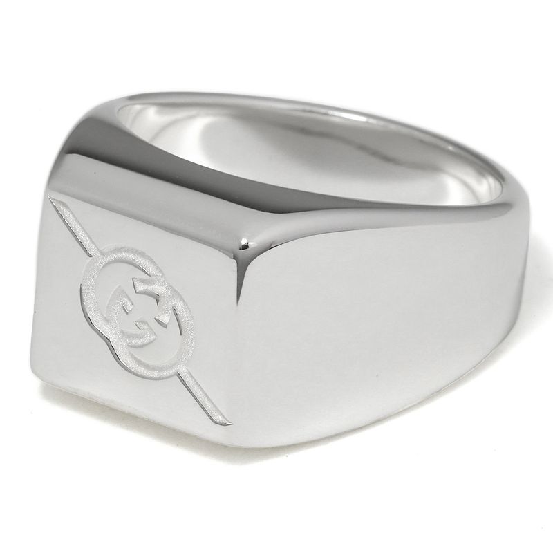 Gucci Ring Diagonal Silver