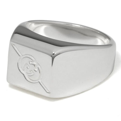 Gucci Ring Diagonal Silver