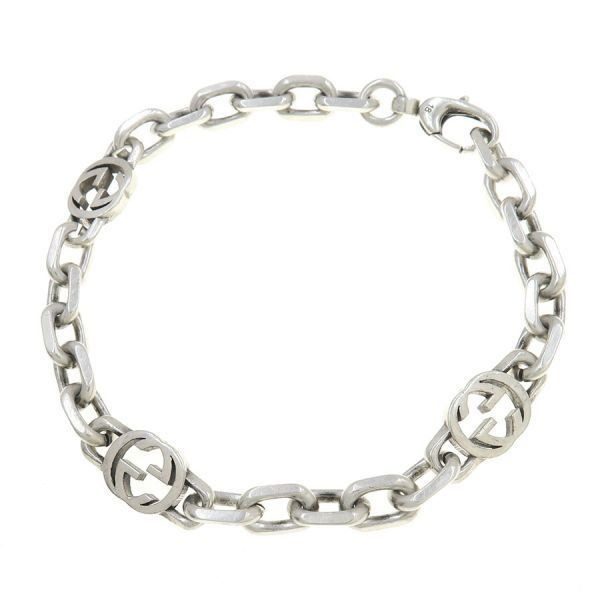 Gucci Interlocking Bracelet Silver