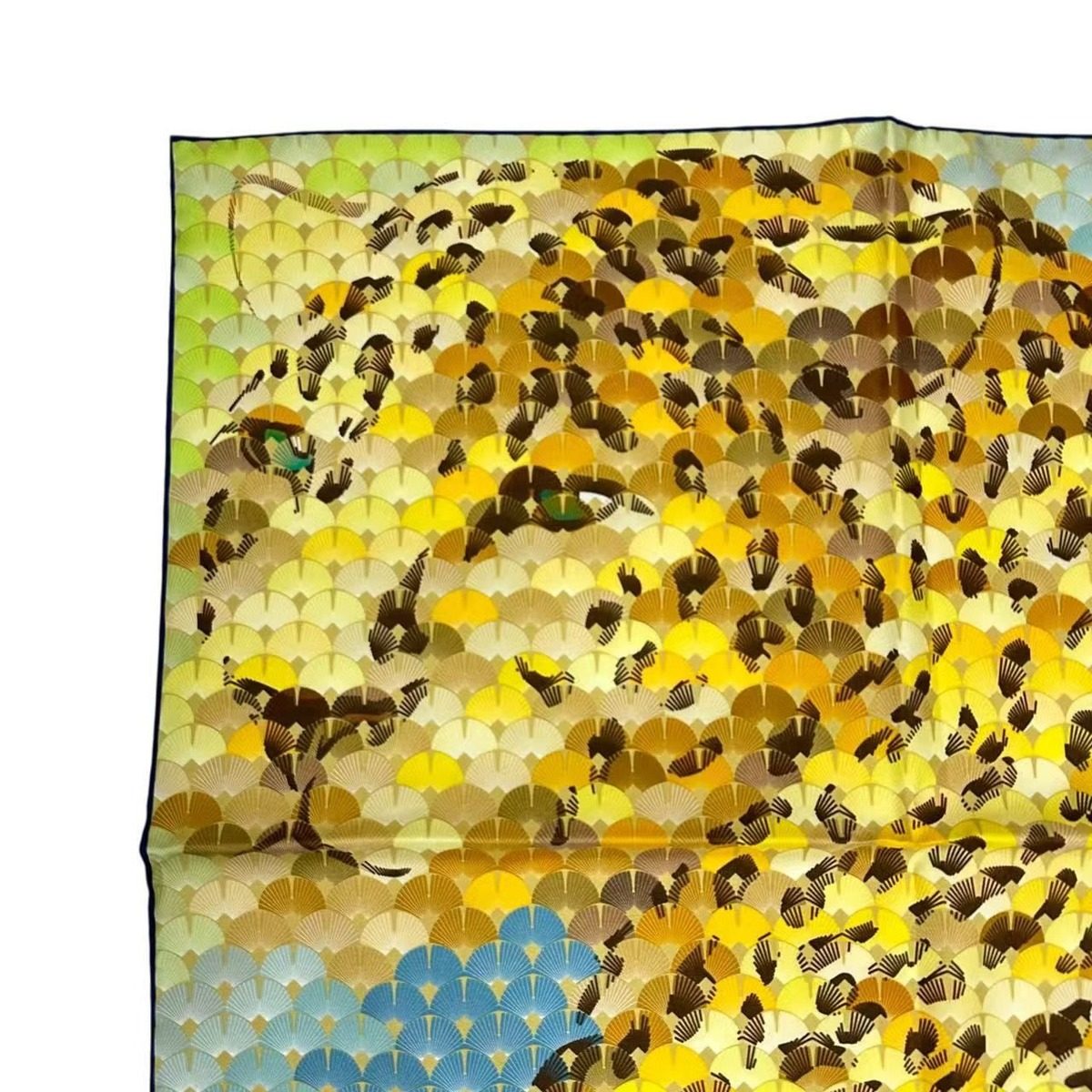 Cartier Scarf Tiger Square Yellow — view 4