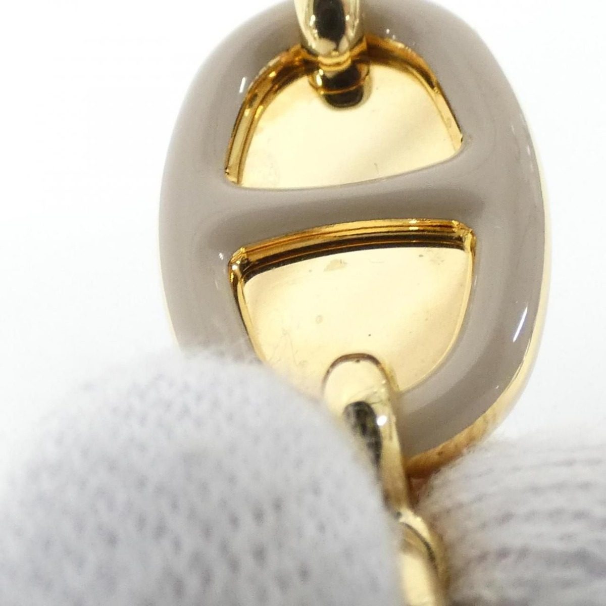 Hermes Mini Maillon Necklace — view 4
