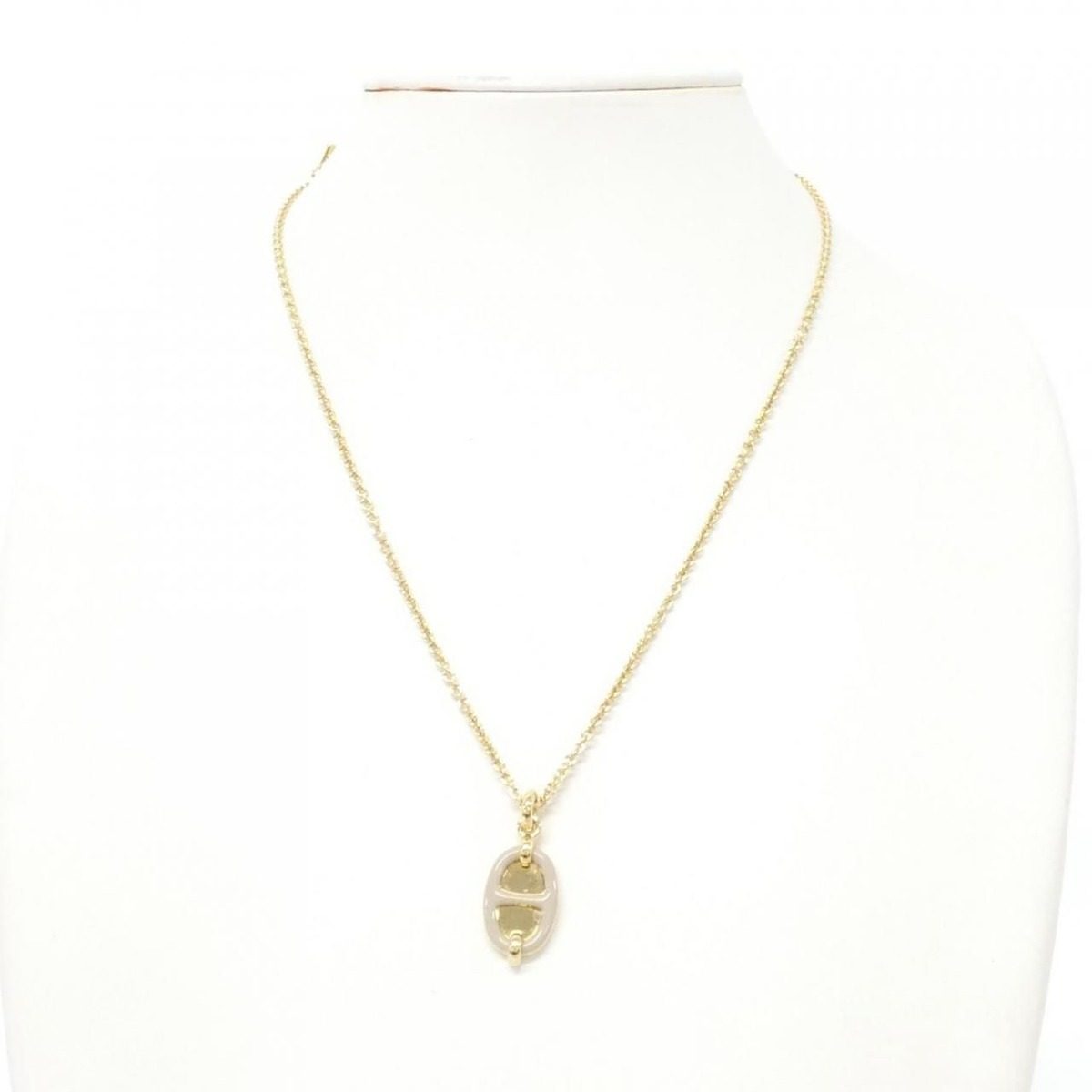 Hermes Mini Maillon Necklace — view 7