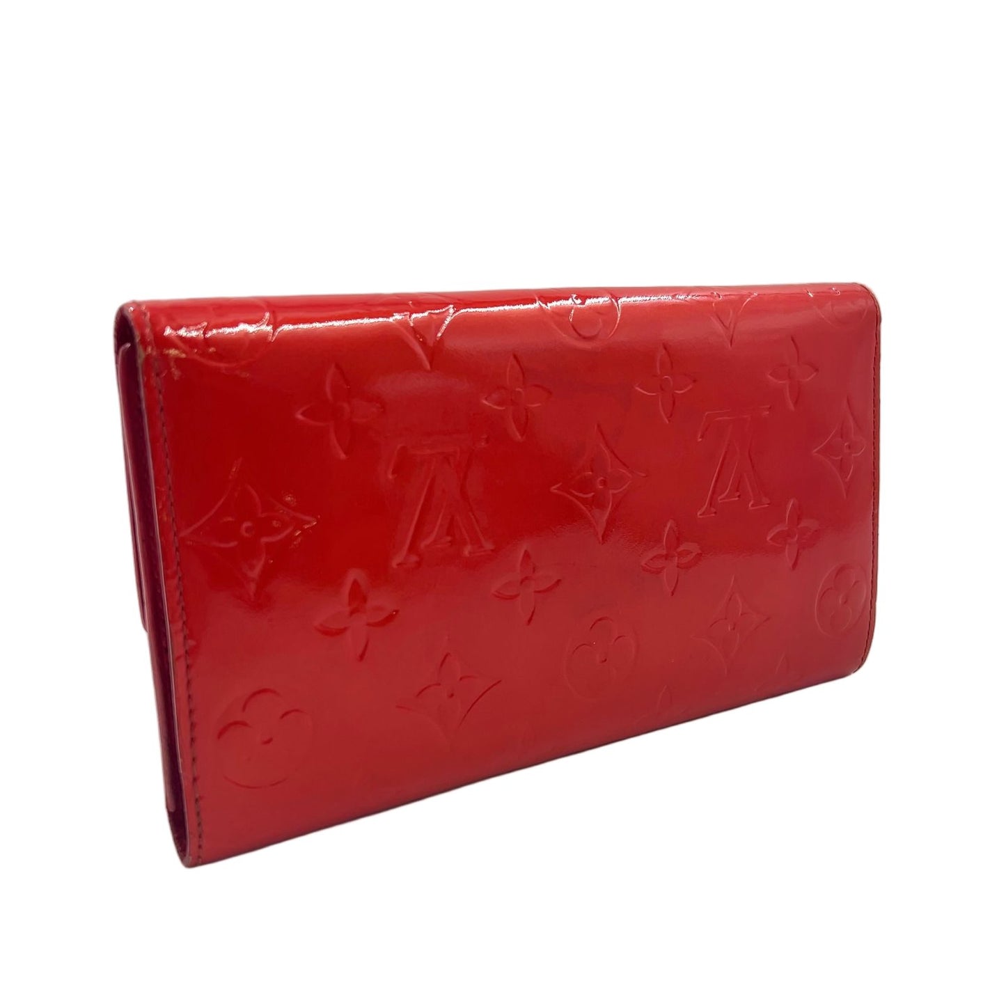 Louis Vuitton Porto Tresor International Epi Castilian Red Enamel Leather — view 2