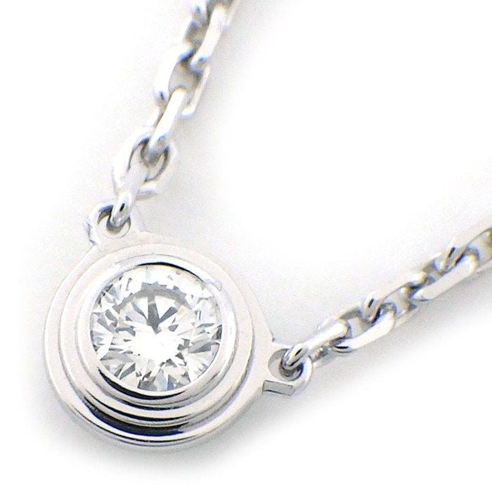 Cartier Necklace Dame le XS Diamant Leger 1 Point Diamond 18K