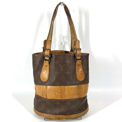 Louis Vuitton Handbag Bucket PM Monogram Canvas Brown