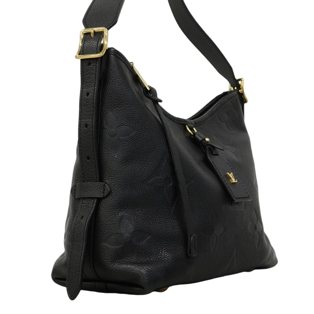 Louis Vuitton Shoulder Bag Monogram Empreinte Carryall Zip NM PM Noir — view 2