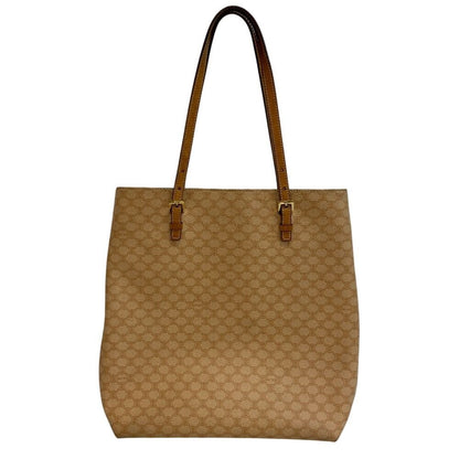 Celine Vintage Shoulder Macadam Tote Beige