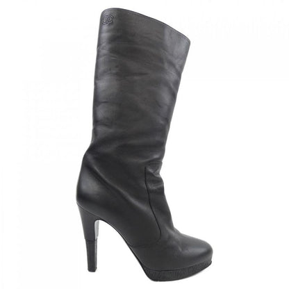 Chanel Black Size 39 Boots