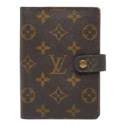 Louis Vuitton Monogram Agenda PM Brown Leather