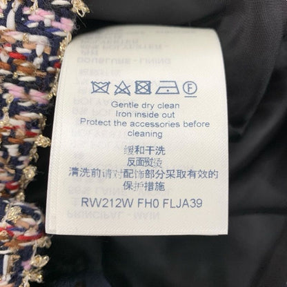 Louis Vuitton Monogram Gilet Sexy Tweed Jacket Outerwear Multicolor Unused