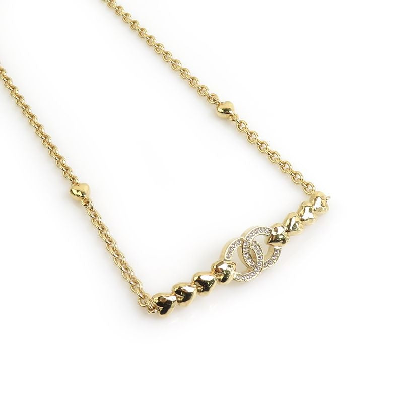 Chanel Pendant Gold Necklace