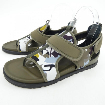 Hermes Sandals Khaki — view 3