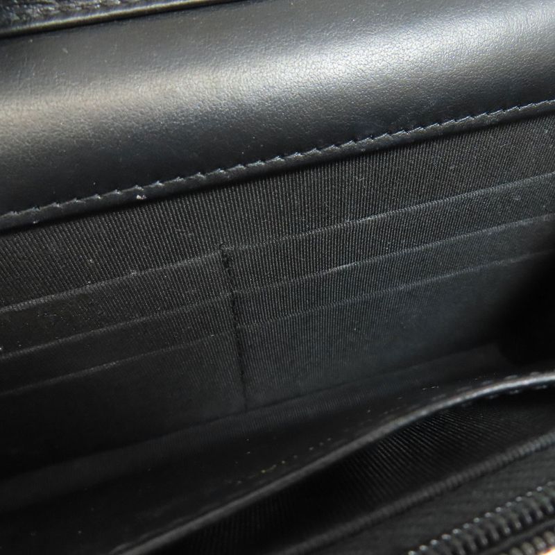 Chanel Chain Wallet Coco Mark Gold Hardware Long Wallet With Coin Purse Tweed