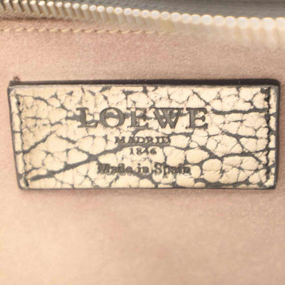 Loewe Paseo 30 Anagram Mini Boston Bag in Gold