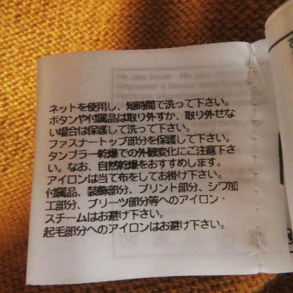 CHANEL 20AW P71510 100% Cashmere Coco Mark Buttons Bi-color Long Sleeves Long