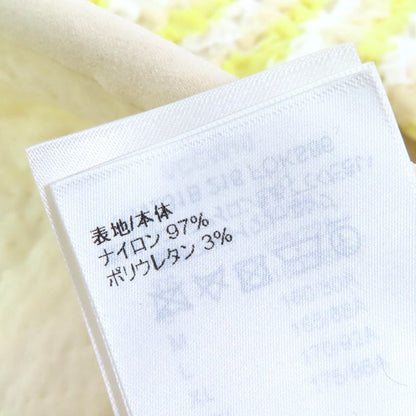 Louis Vuitton 23SS Crinkle Short Sleeve Knit Top Yellowish XS Made In Italy