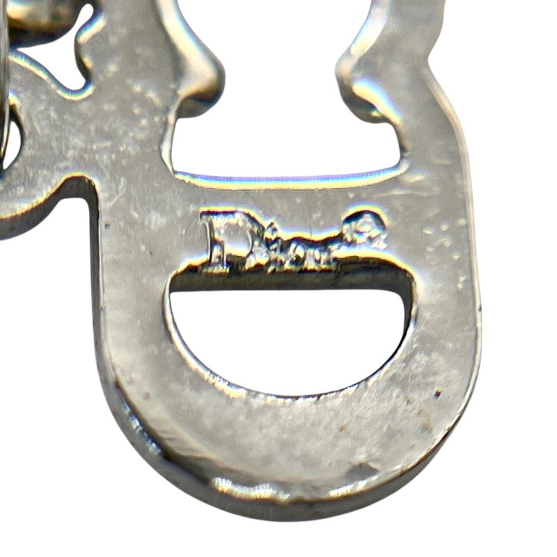 Christian DIOR Necklace Snake Chain Silver