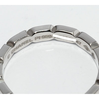 Chanel Pt950 Diamond 2 P Premiere Promes Wedding Ring Width 25 mm — view 4
