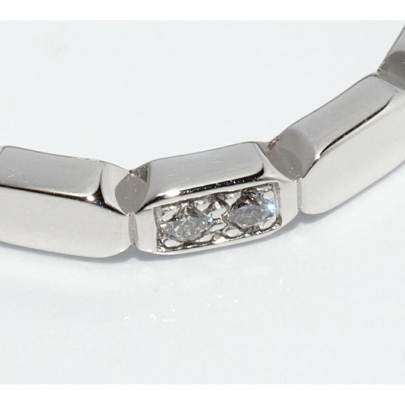 Chanel Pt950 Diamond 2 P Premiere Promes Wedding Ring Width 25 mm — view 5