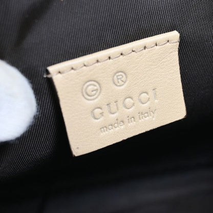 Gucci Pouch Diamante Beige Leather 67bs128