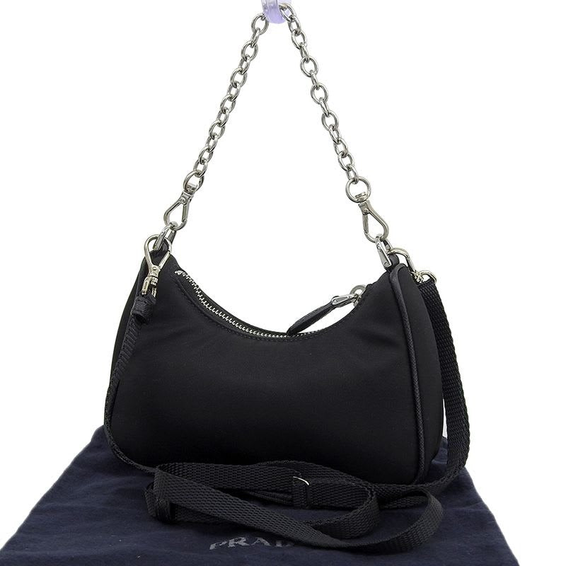 Prada Mini Chain Crossbody Bag