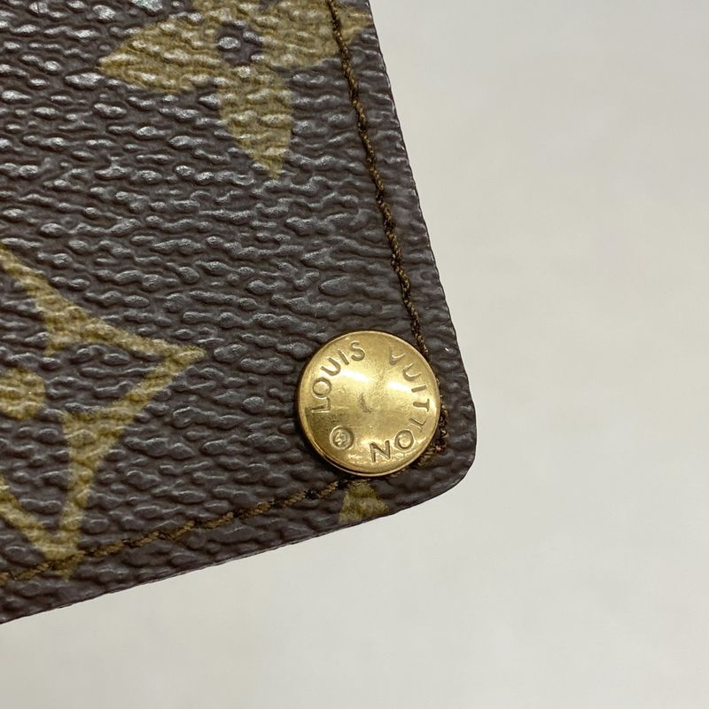 Louis Vuitton Card Case Monogram Porte Cult Cles Diplession M60937 Brown Men