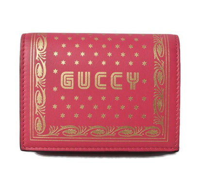 Gucci Mini Wallet Coin Case Gucci Guccy Folded Wallet SEGA Collaboration Pink