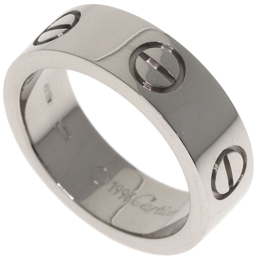 Cartier Love Ring 48 18K White Gold