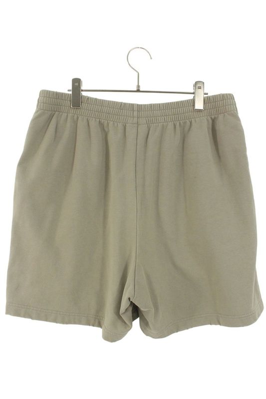 Balenciaga 67137 T0vj9 Damaged Logo Half Pants Men's M