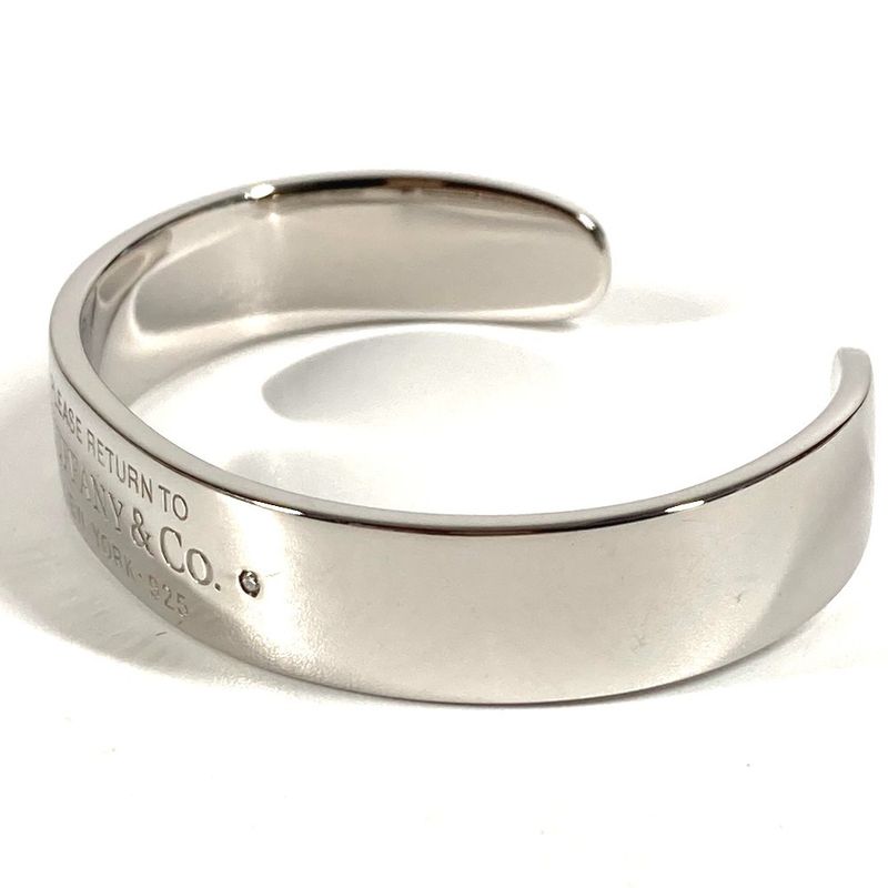 Tiffany & Co Bangle Return To Tiffany & Co Narrow Cuff Bangle Ag925 Silver