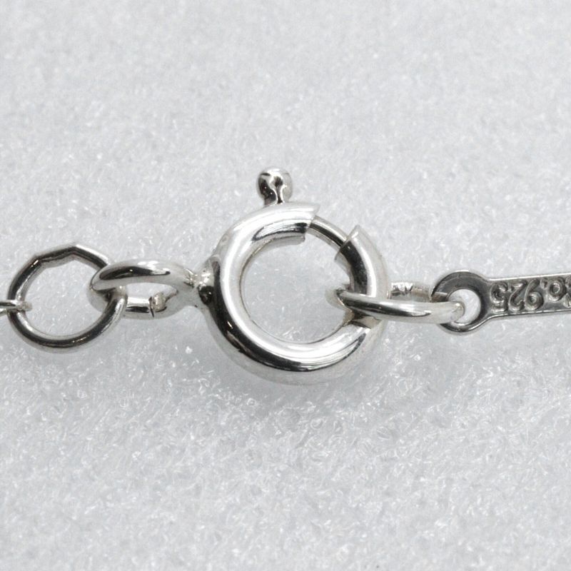 Tiffany & Co Double Rubbing Heart Paloma Picasso 925 Silver Ladies 4.4g Necklace