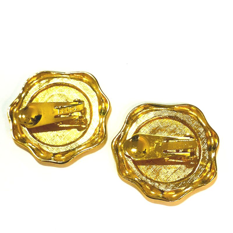 Fendi Logo Earrings: X3139
