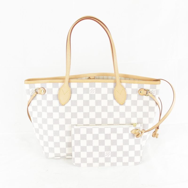 Louis Vuitton N41362/ar2185 Neverfull PM Tote Bag With Pouch And Bag