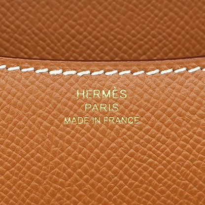 Hermes Constance 3 Mini Miroir Shoulder Bag Vaux Epson Gold Pink Gold Hardware