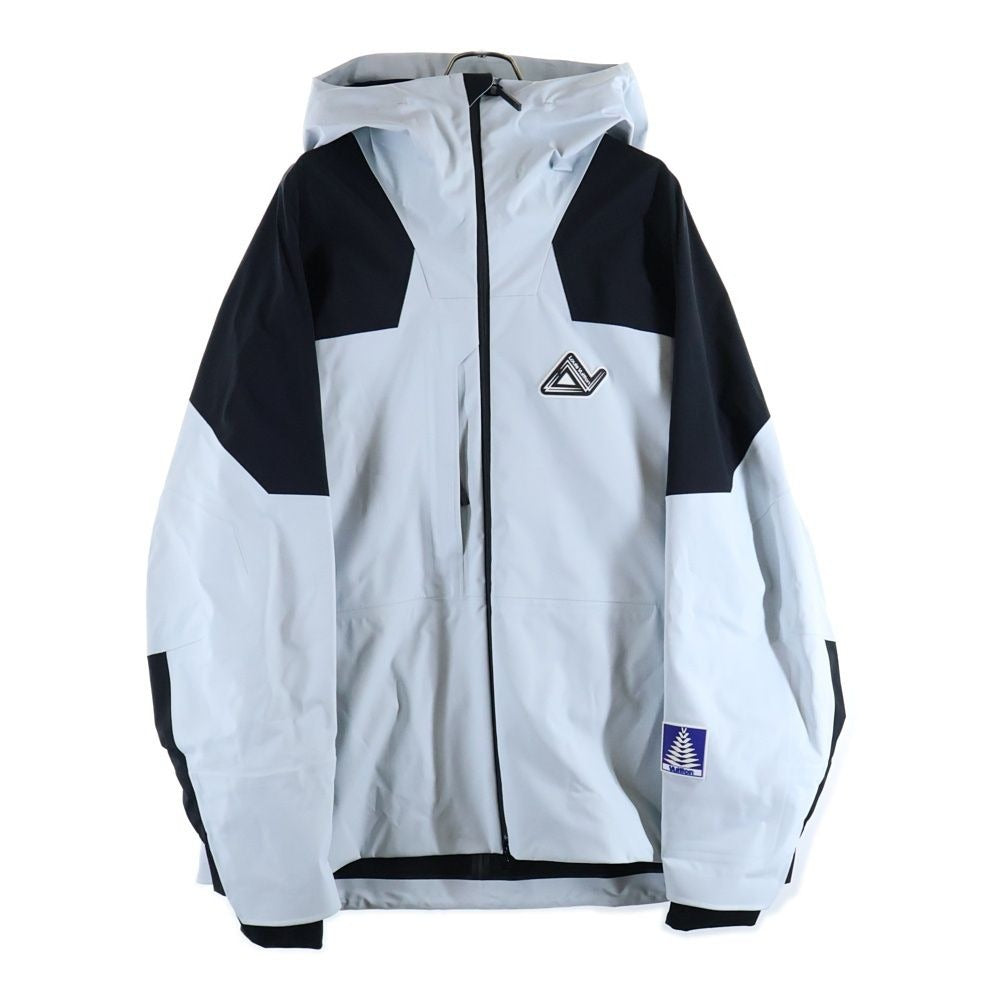 Louis Vuitton 24 SS Lining Monogram Carving Ski Shell Jacket White Black