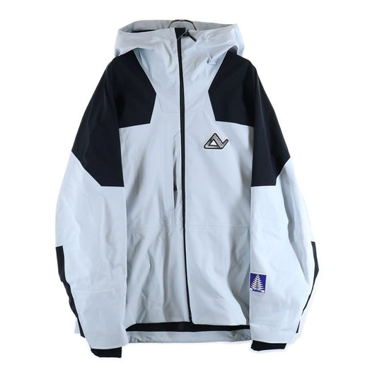 Louis Vuitton 24 SS Lining Monogram Carving Ski Shell Jacket White Black