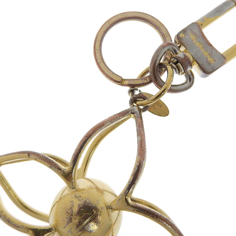 Louis Vuitton LV Sphere Charm M61024 Gold Plated Dp1114 Unisex Key Holder