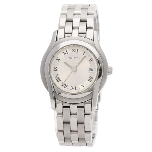 Gucci Round Face Watch SS