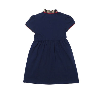 Gucci Dress Size 12 Short Sleeve Polo Dress Logo Button Made In Italy 20240701