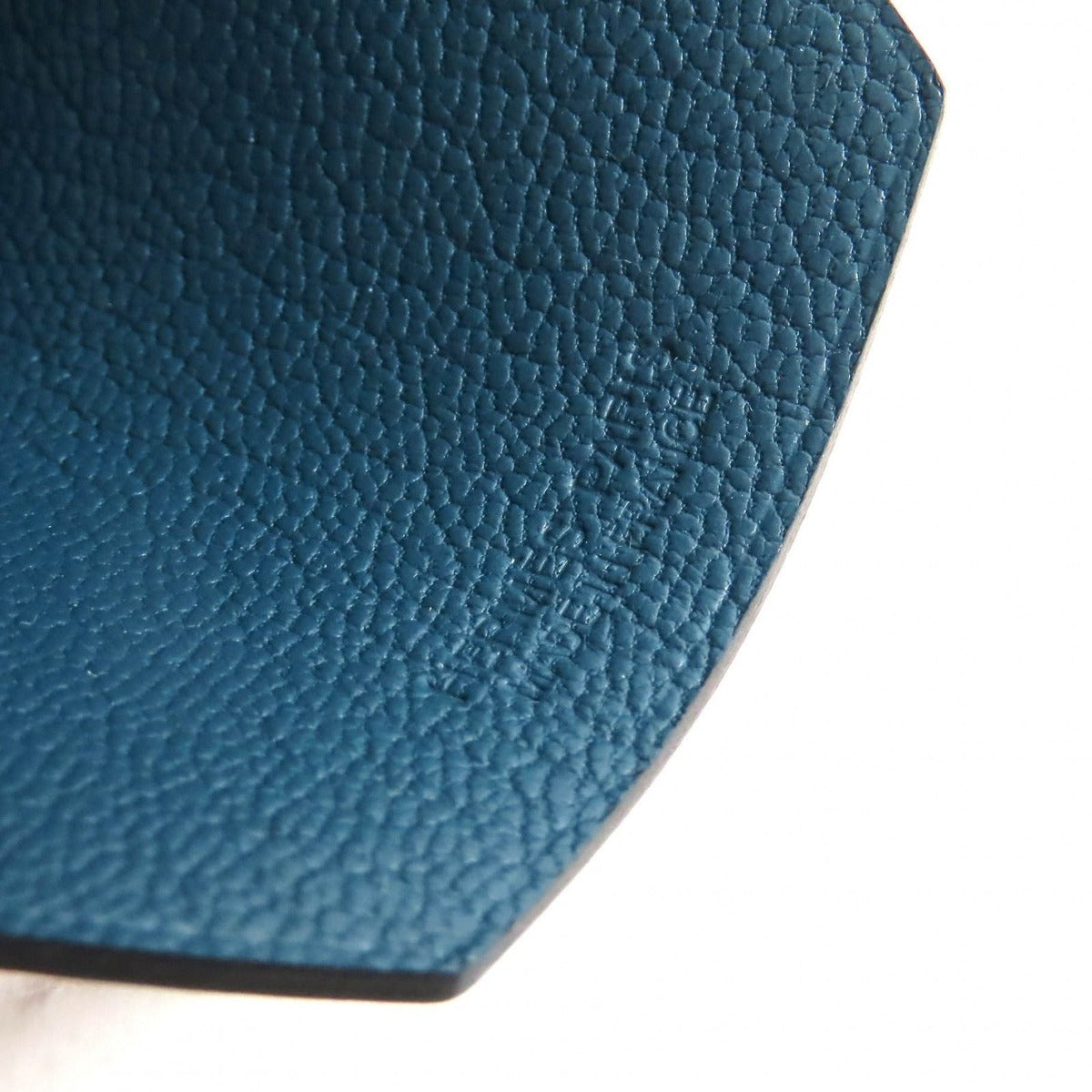 Hermes Leather Year'S Gift Key Crochette Bag Charm Navy — view 6