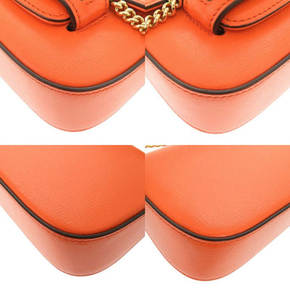 Gucci Horsebit 726863 Leather Orange Mini Shoulder Bag 0567 Gucci
