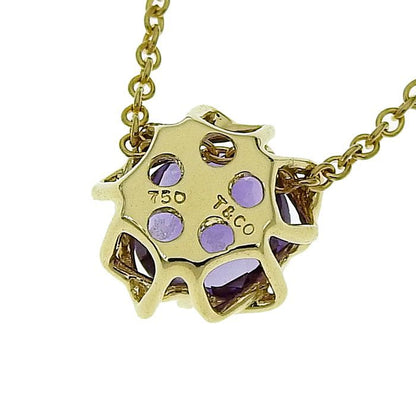 Tiffany & Co Tiffany & Co Design Amethyst Necklace 18K Yellow Gold 750 Yellow