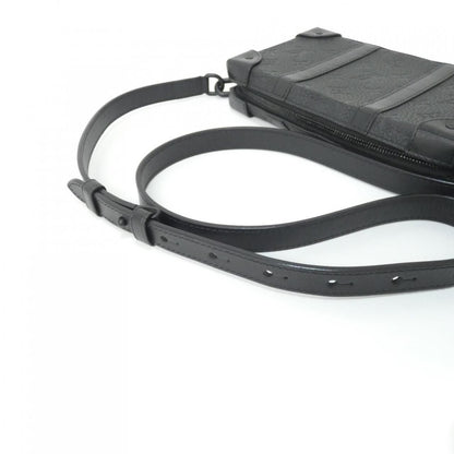 Louis Vuitton Taurillon Monogram Soft Trunk Wallet Shoulder Bag — view 6