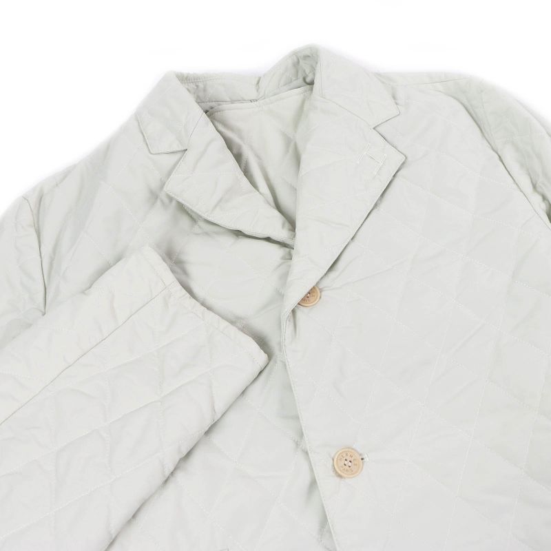 Hermes Ettelier Hardware H Motif Embroidery 3-way Quilted Jacket With Liner