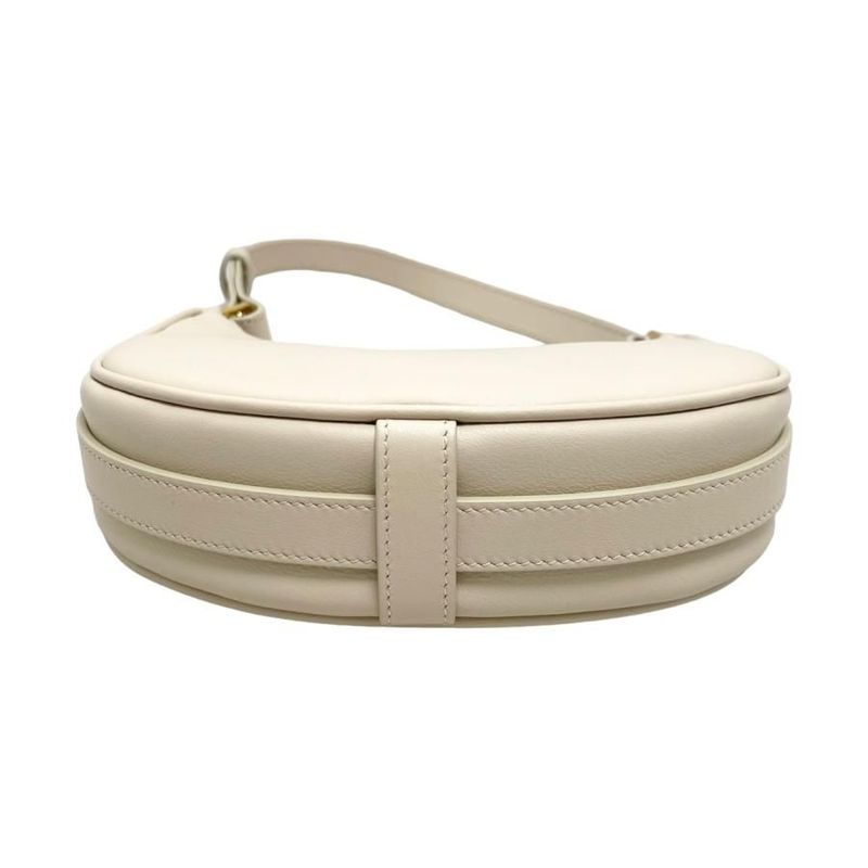 Celine Handbag Smooth Calfskin Mini Bag Beige Gold Hardware Celine