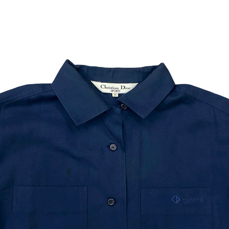 Christian Dior Sports Cotton Long Sleeve Shirt Top