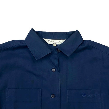 Christian Dior Sports Cotton Long Sleeve Shirt Top