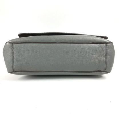 Louis Vuitton Shoulder Bag Romain MM Romain MM M32623 Taiga Leather Glacier Gray